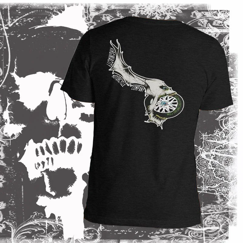 Eat This Fkr!!  Men's Short-Sleeve Skull T-Shirt