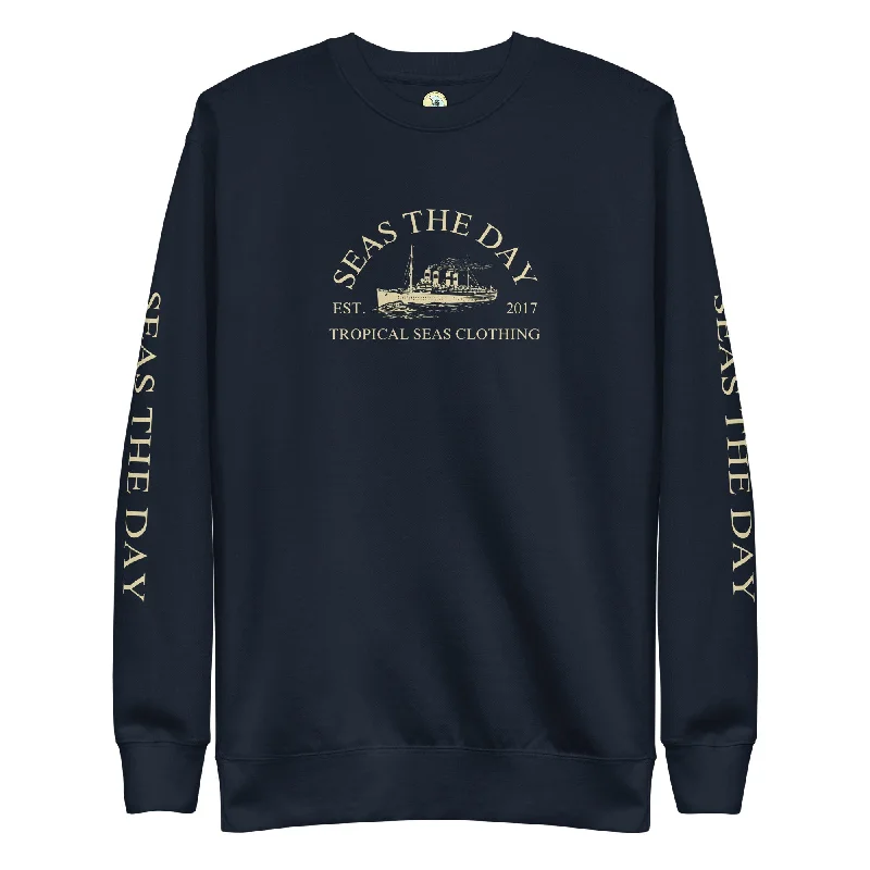 Seas The Day Ship Premium Sweatshirt