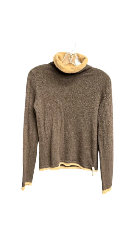 Sweater By Clothes Mentor In Brown, Size: M