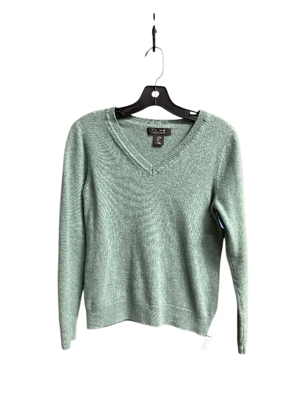 Top Long Sleeve By Tahari By Arthur Levine In Green, Size: M