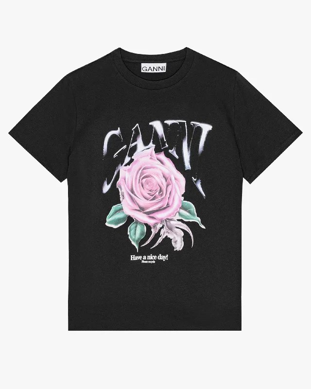 Rose Relaxed T-Shirt