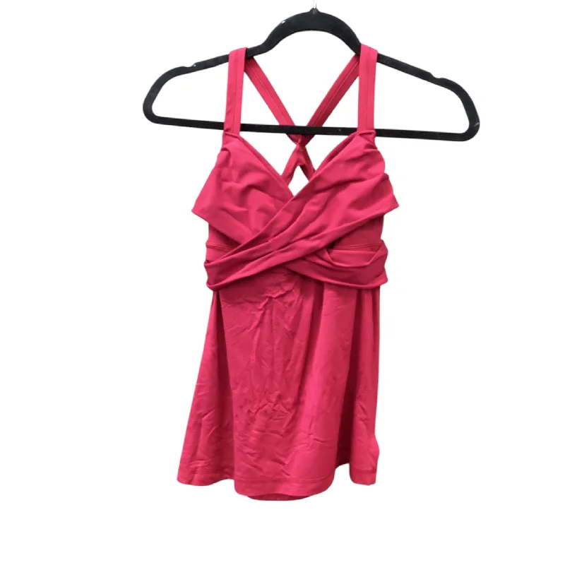 Athletic Tank Top By Lululemon In Red, Size: 6