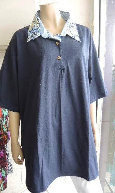 Plusss Stretch Polo Top