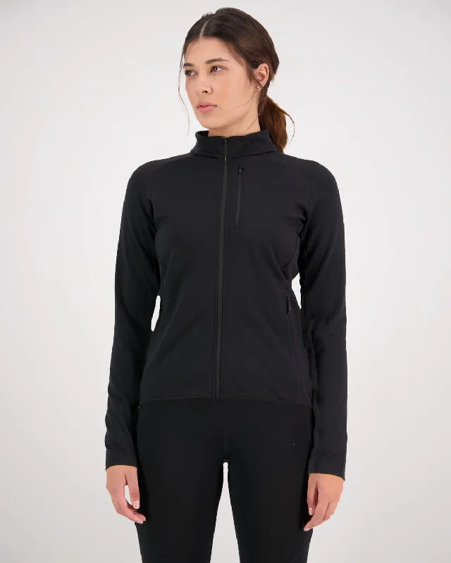 Approach Merino Gridlock Jacket - Black