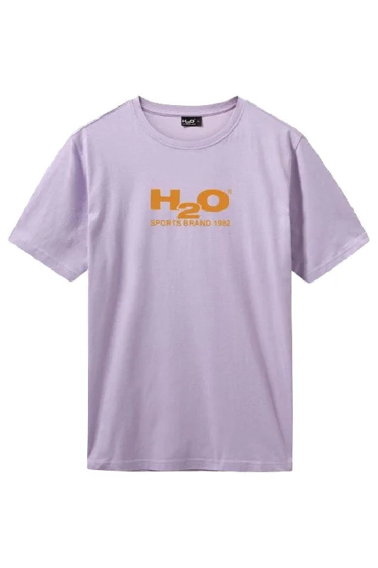 H2O - Logo Tee - 3599 Lilac Breeze