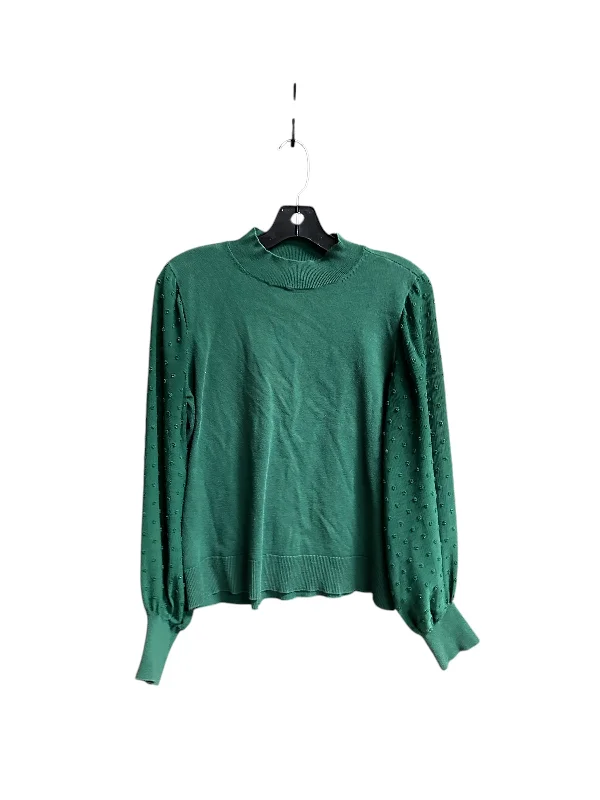 Top Long Sleeve By Vince Camuto In Green, Size: M