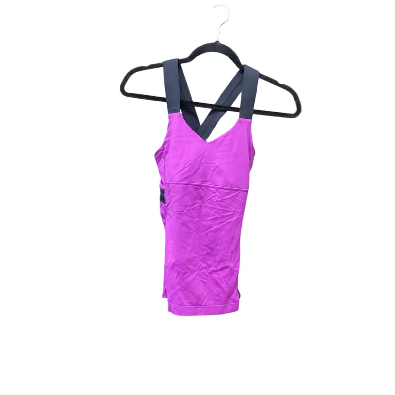 Athletic Tank Top By Lululemon In Purple, Size: 6