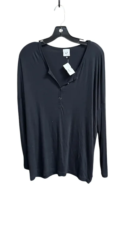 Top Long Sleeve By Cabi In Black, Size: Xs