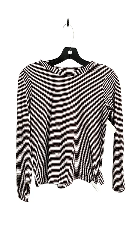 Top Long Sleeve By Loft In Striped Pattern, Size: Xs