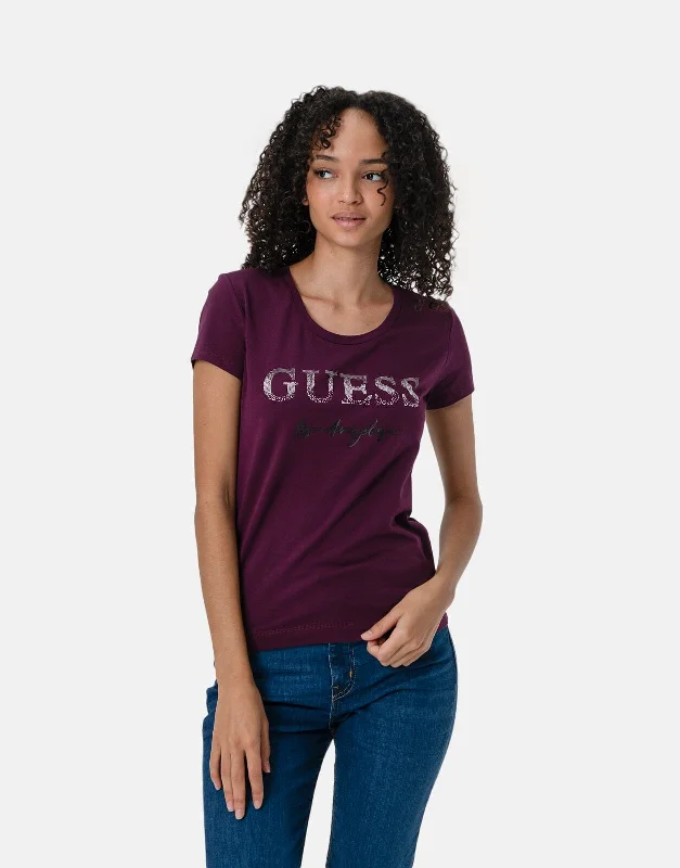 Guess Logo Micro Stud T-Shirt