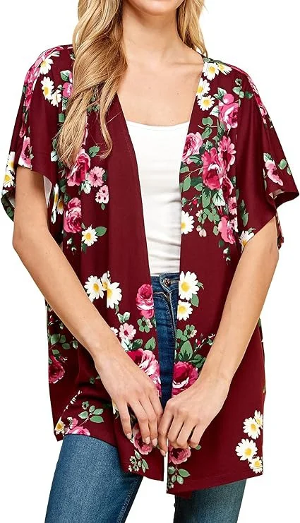 Annva Women Floral Kimono