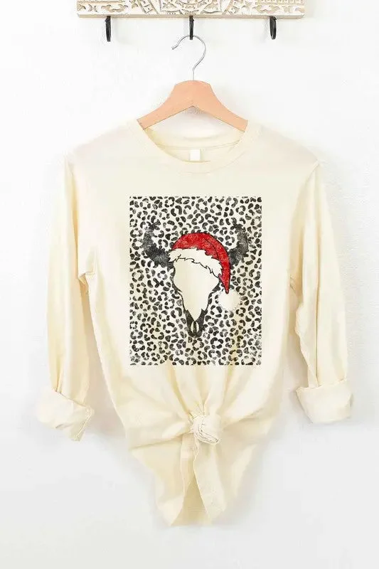 Alphia Cattle Christmas Long Sleeve Tee