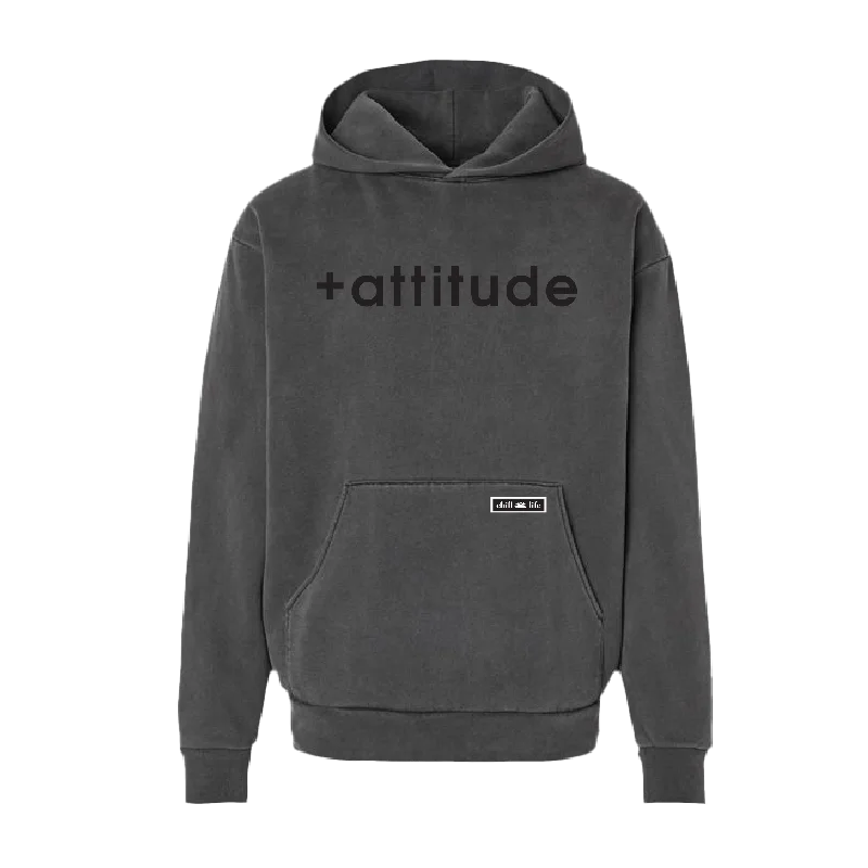 +attitude Hoodie - Vintage Charcoal