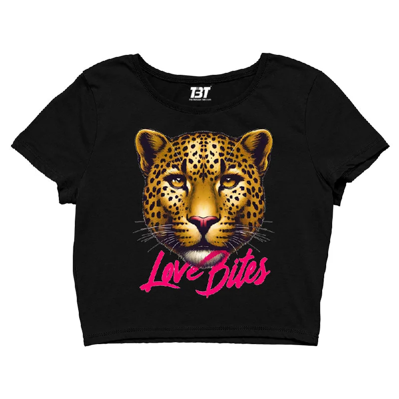 Def Leppard Crop Top - Love Bites