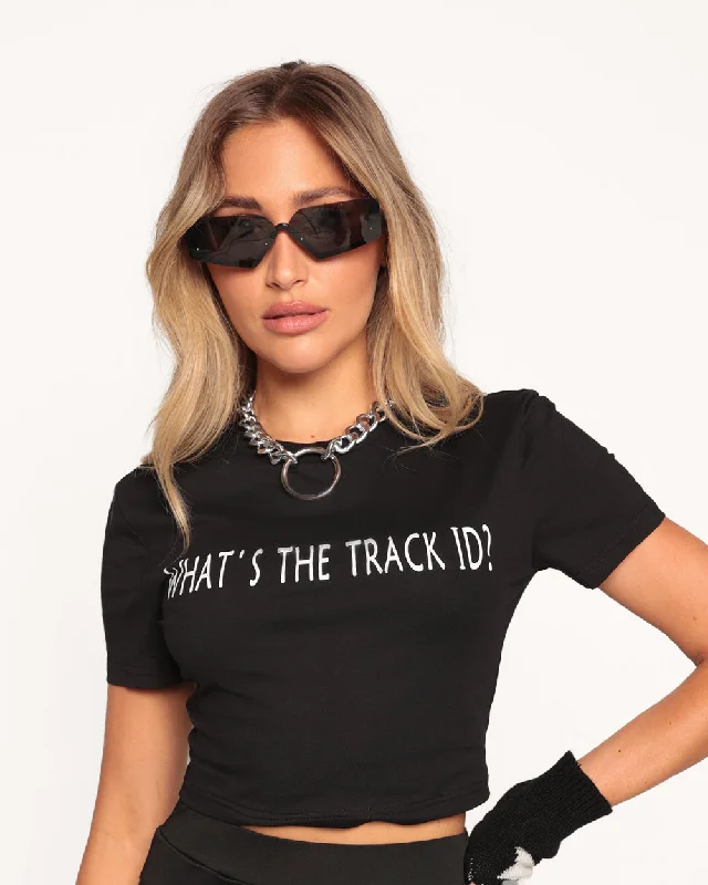 What's the Track ID Cropped Baby Tee