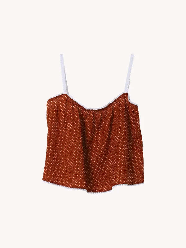 PERFECT TANK IN BURNT ORANGE