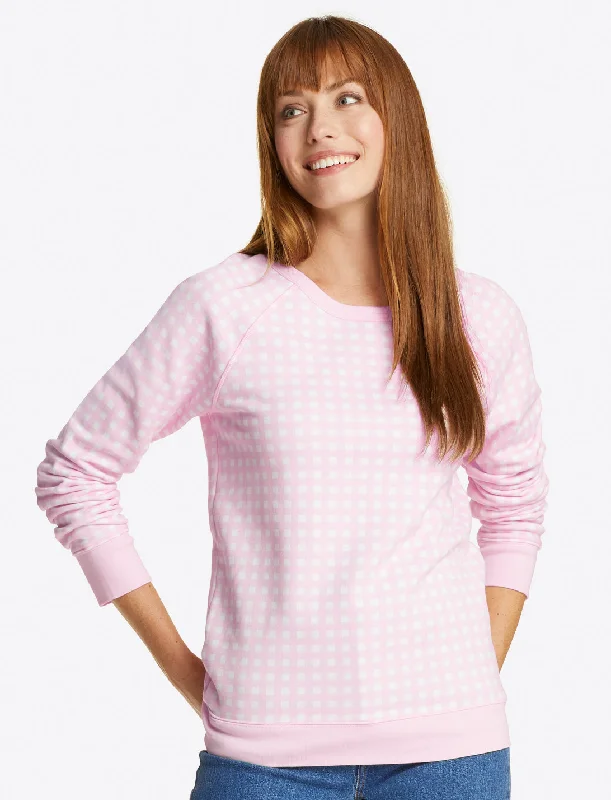 Natalie Sweatshirt in Gingham