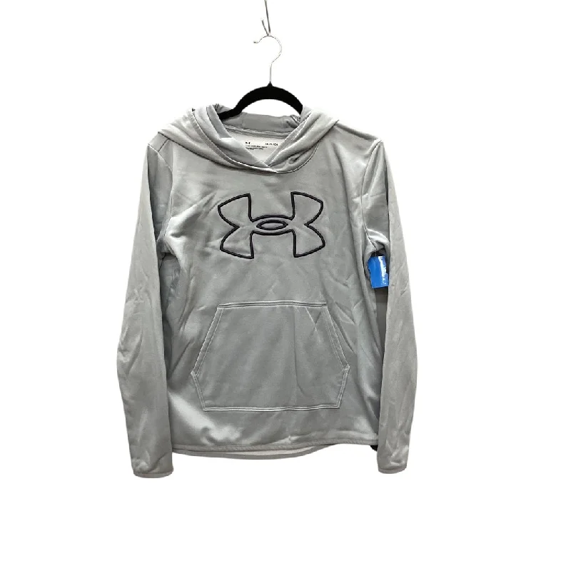 Sweatshirt Hoodie By Under Armour In Blue, Size: S