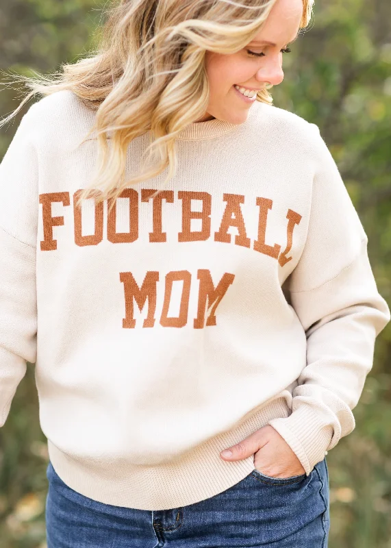 Football Mom Soft Knit Sweater - FINAL SALE