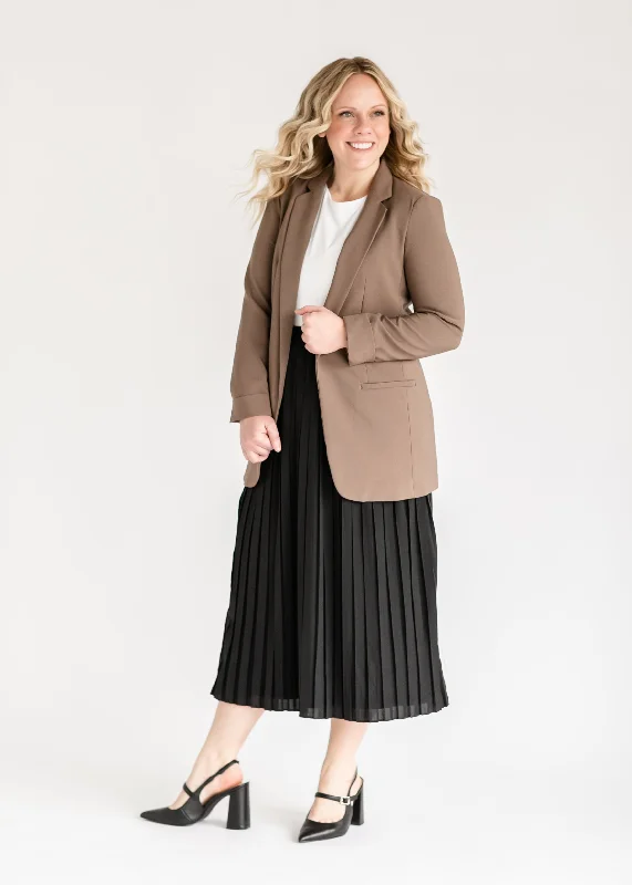 Classic Open Front Blazer - FINAL SALE