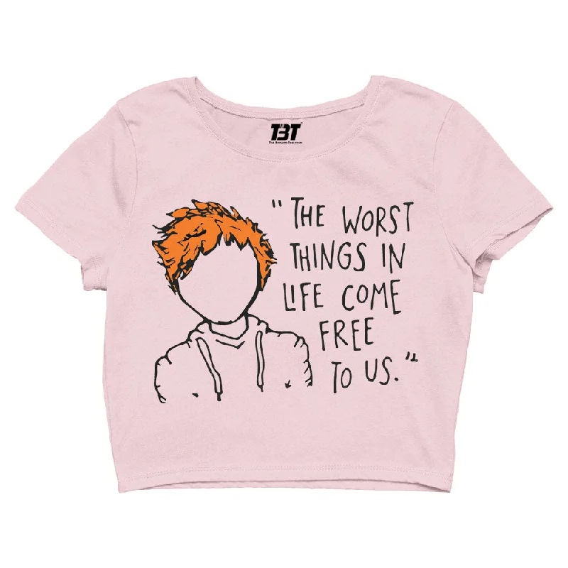 Ed Sheeran Crop Top - The A Team