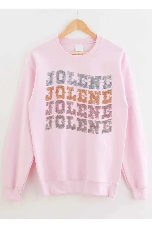 Alphia Jolene Western Dolly Sweatshirt Plus Size