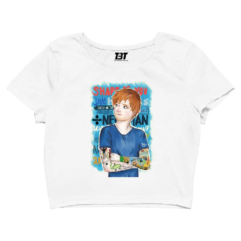 Ed Sheeran Crop Top - Teddy