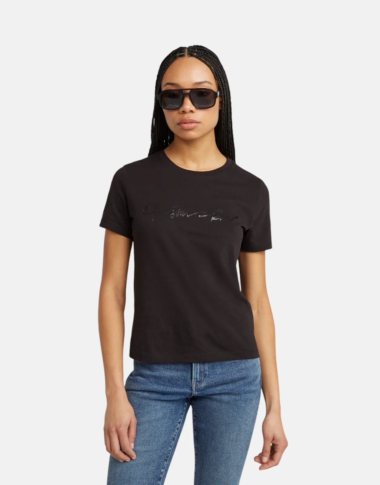 G-Star RAW G-Script Black T-Shirt