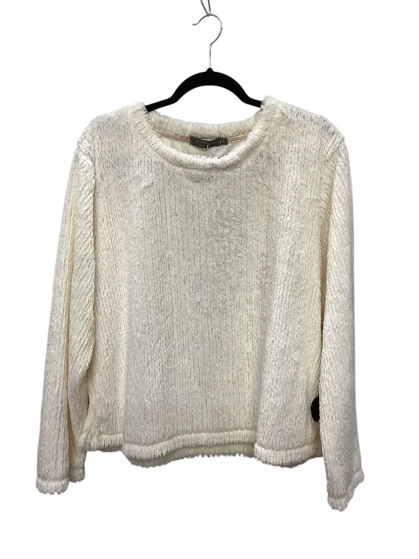 Sweater By Modadoc In Cream, Size: M