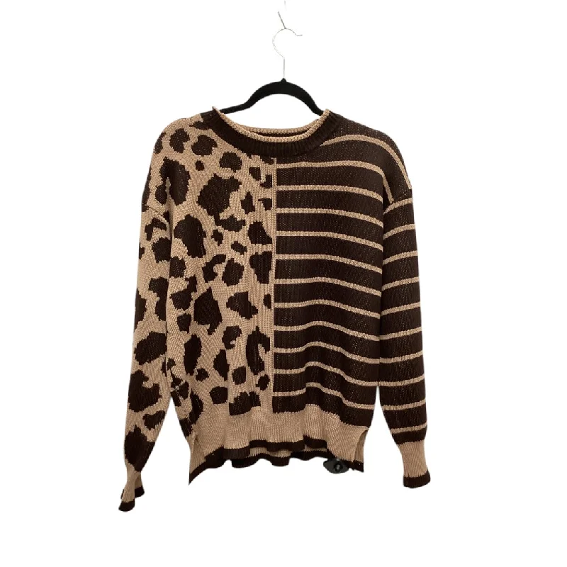 Sweater By Staccato In Brown, Size: L