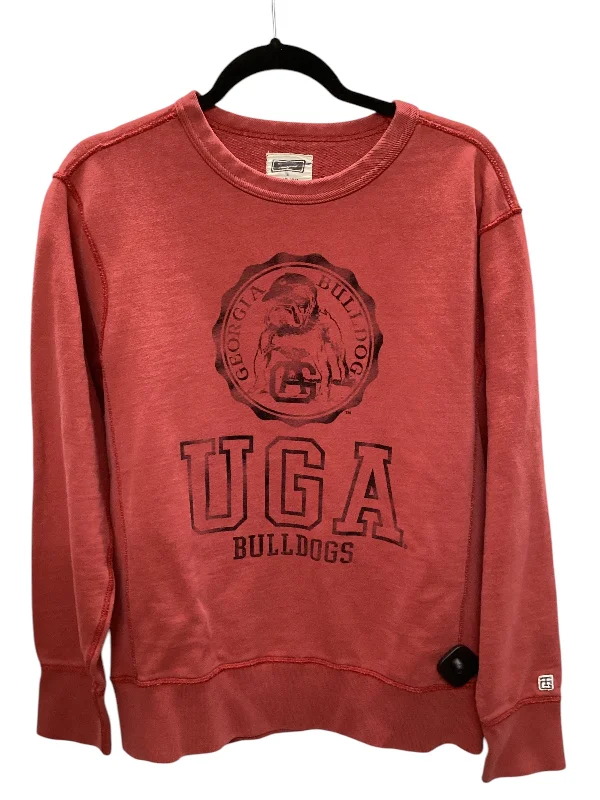 Sweatshirt Crewneck By Clothes Mentor In Red, Size: S