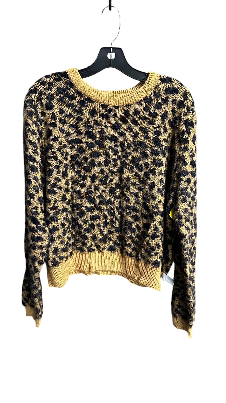 Sweater By Thml In Animal Print, Size: L