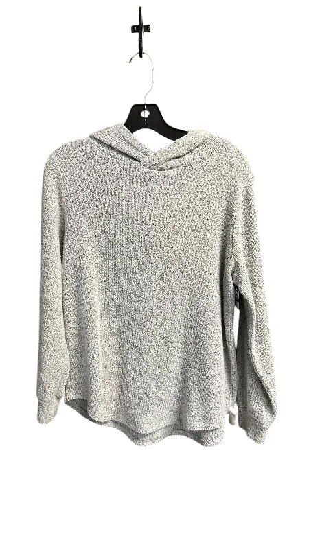 Sweater By Loft In Grey, Size: L