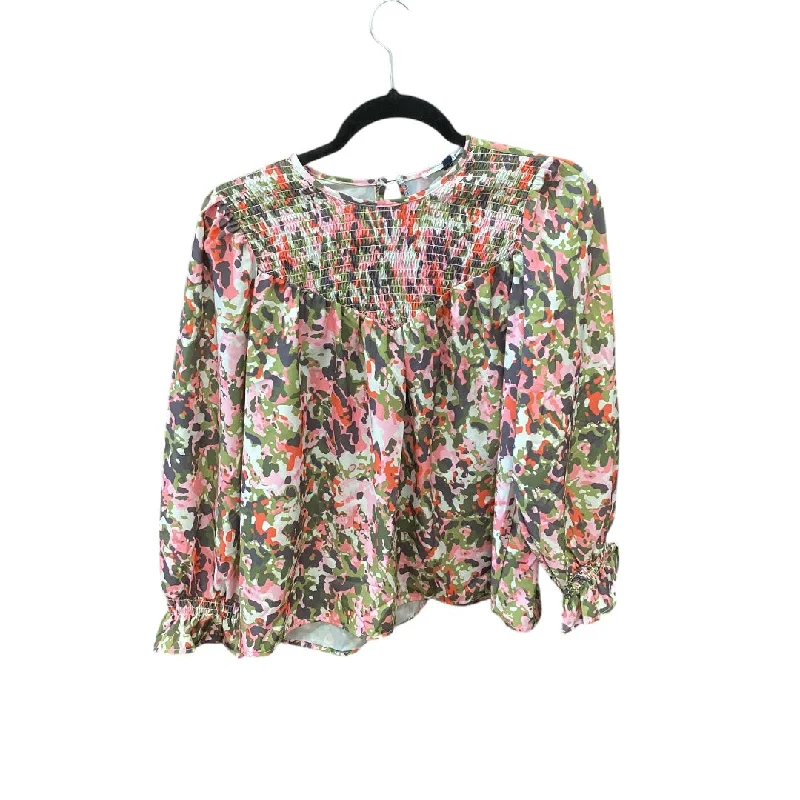 Top Long Sleeve By Clothes Mentor In Multi-colored, Size: S